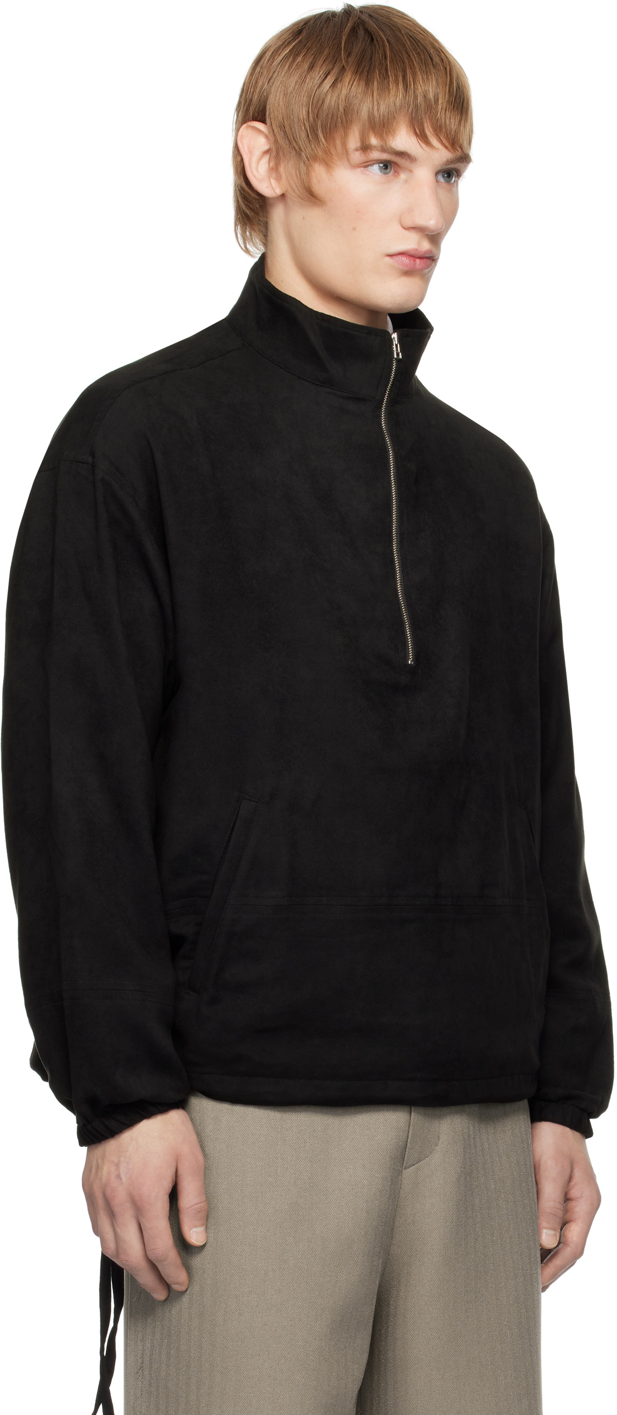 Youth Black Smock Jacket