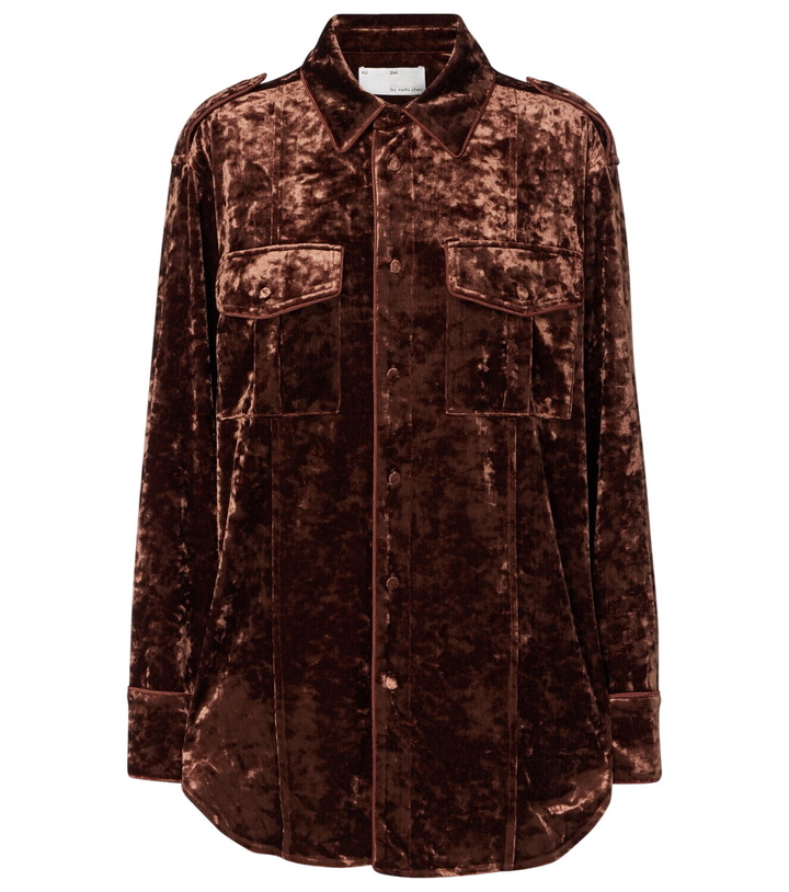 Photo: Xu Zhi Velvet shirt