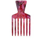 Re=Comb Recycled Hair Pik Comb in Marbled Warm