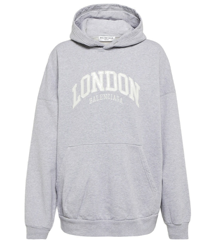 Photo: Balenciaga - Cities London cotton hoodie