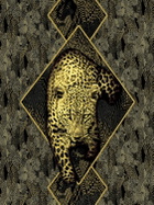 ROBERTO CAVALLI Gold Foil Printed Wallpaper