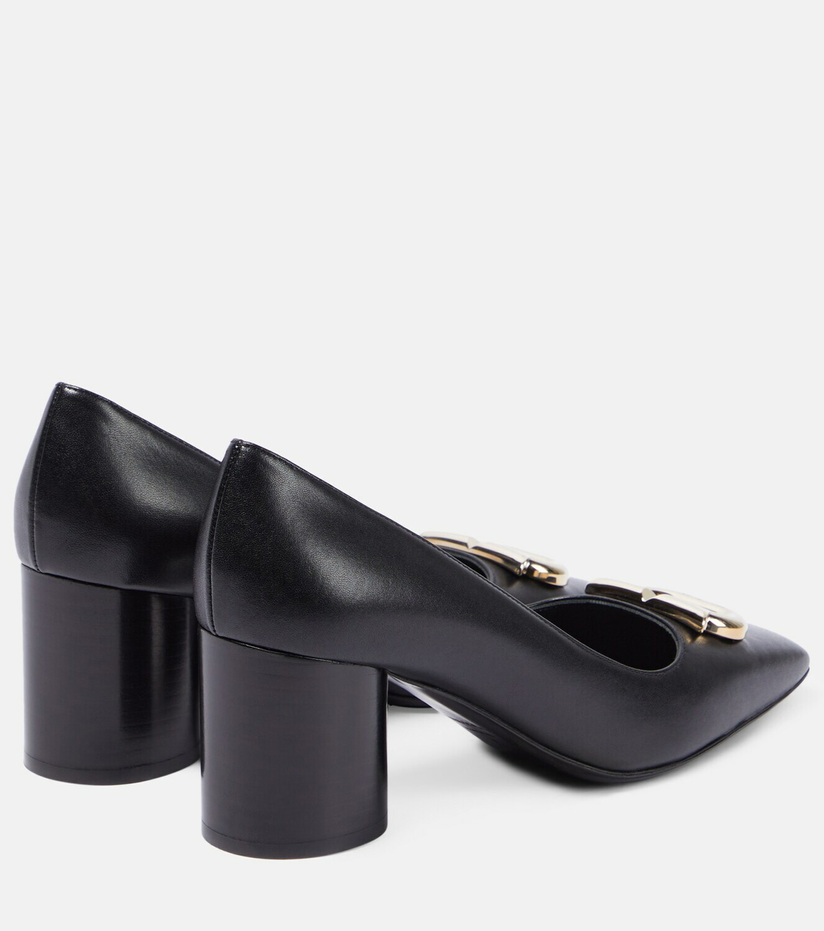 Ferragamo Pania embellished leather pumps Salvatore Ferragamo