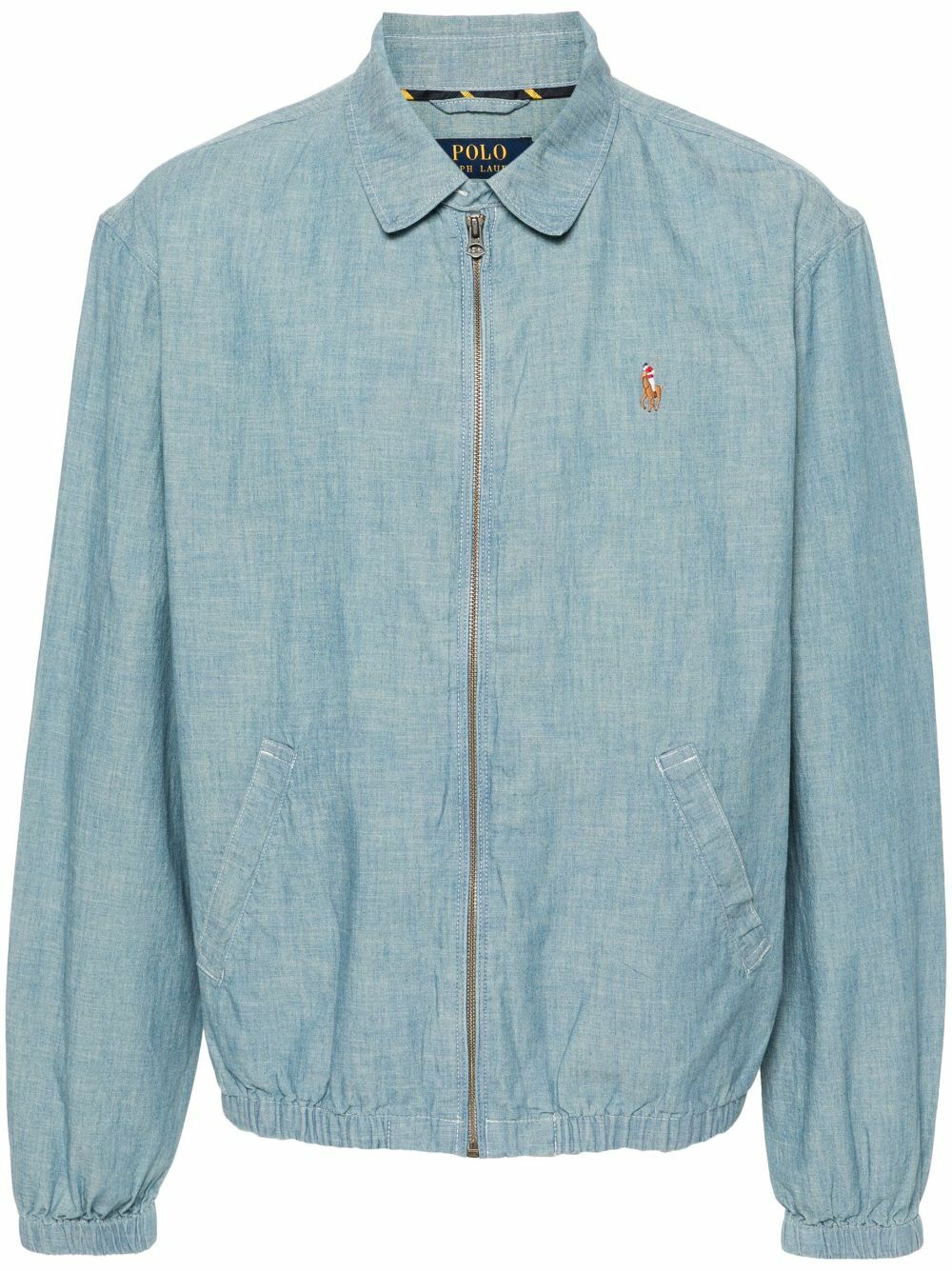 Polo Ralph Lauren Blue Bayport Chambray Shirt Jacket