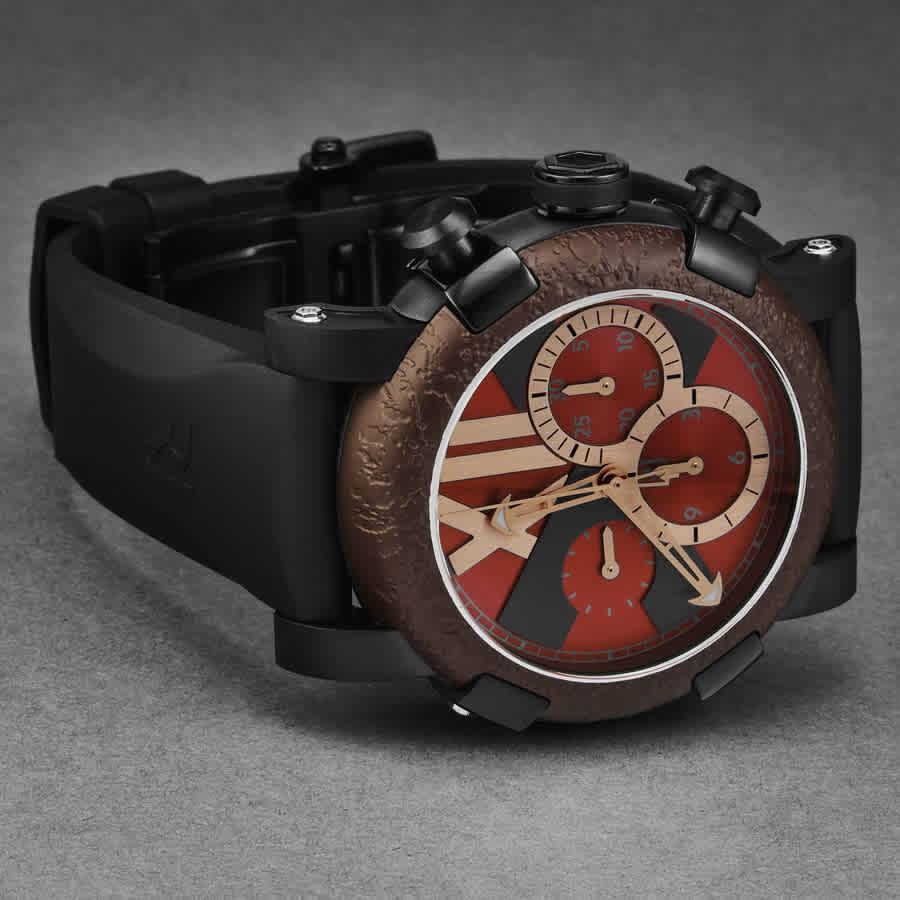 Romain Jerome Titanic-Dna Chronograph Automatic Red Dial Mens Watch RJ.TI.CH.703.20