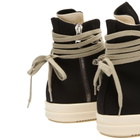 Rick Owens DRKSHDW Women's Denim Megalace Sneakers in Black/Milk