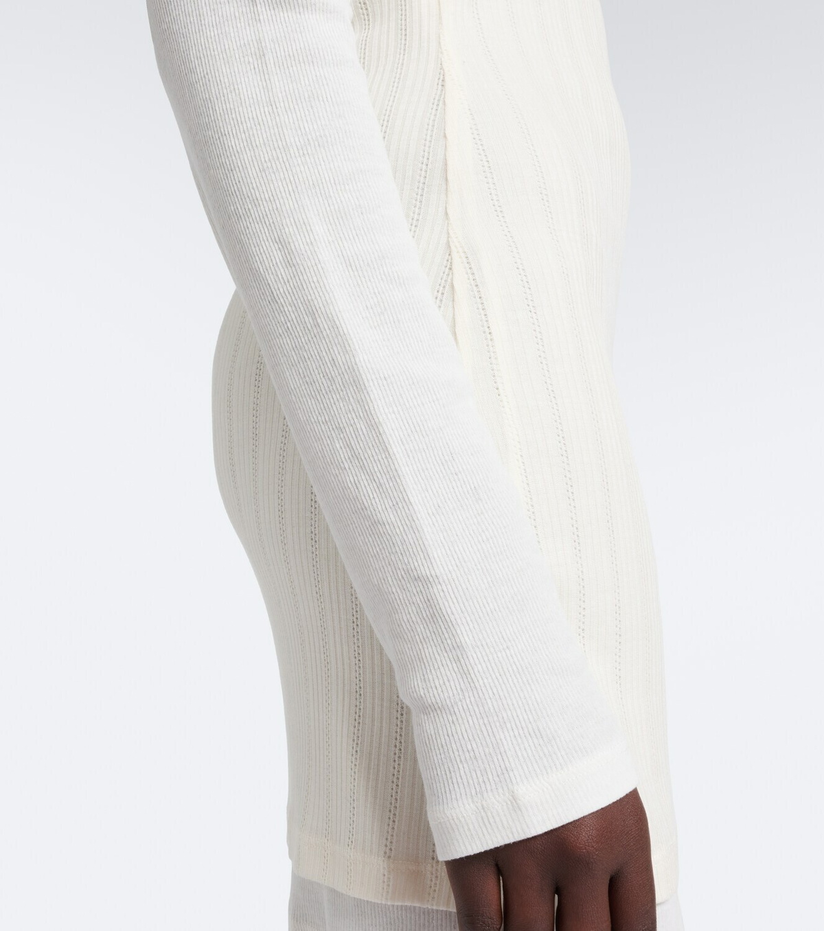 Acne Studios Layered knitted minidress