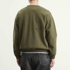 Neighborhood Men's Embroidered Savage Sweatshirt in Olive Drab