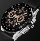 TAG Heuer - Connected Modular 45mm Steel and Rubber Smart Watch, Ref. No. SBG8A10.BT6219 - Black