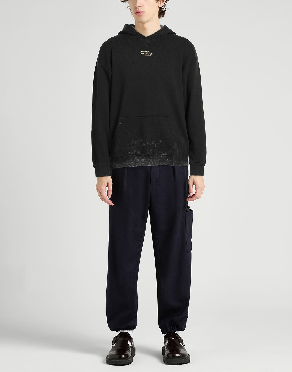 Diesel Mens Sweatshirt in Black