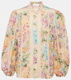Zimmermann Halliday floral cotton blouse