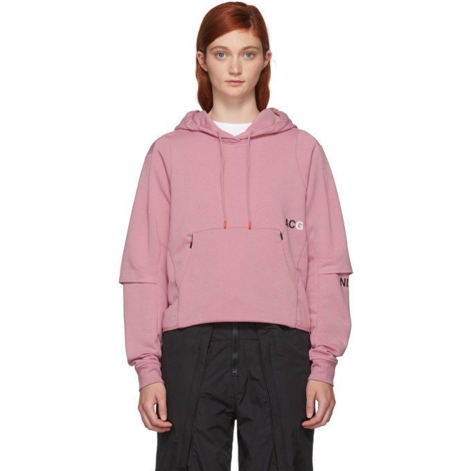 Photo: NikeLab Pink NRG ACG Pullover Hoodie