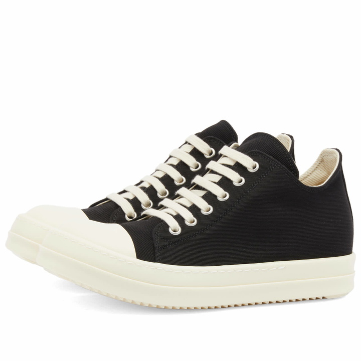Photo: Rick Owens DRKSHDW Women's Low Sneakers in Black/Milk