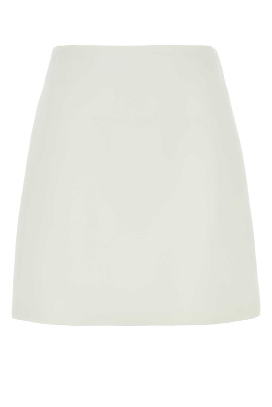 Photo: Ermanno Scervino White Viscose Blend Skirt