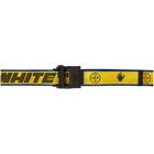 Off-White Yellow and Black Hybrid Industrial Belt