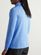 Lululemon - Metal Vent Tech Slim-Fit Stretch-Jersey Half-Zip Top - Blue