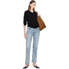 TOTEME Blue Low Straight Jeans