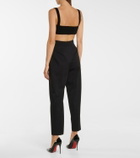 Galvan Nyx knit bralette