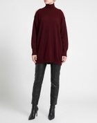 Roberto Collina Womens Turtleneck Burgundy