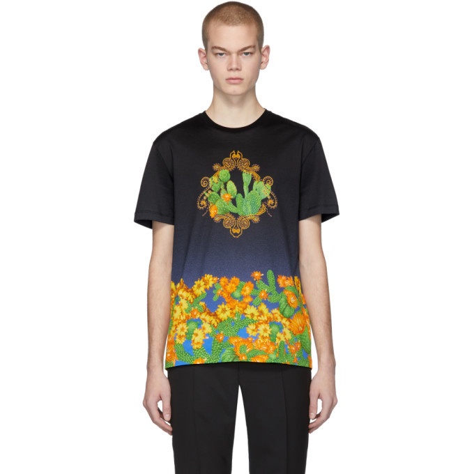 Photo: Versace Black and Blue Palm Springs T-Shirt