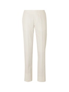 Favourbrook - Slim-Fit Cotton and Linen-Blend Trousers - Neutrals