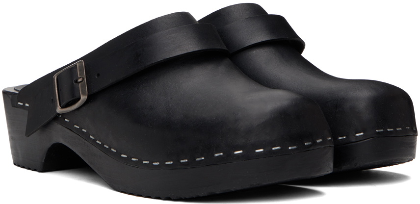 Filippa K Black Swedish Hasbeens Edition Clogs