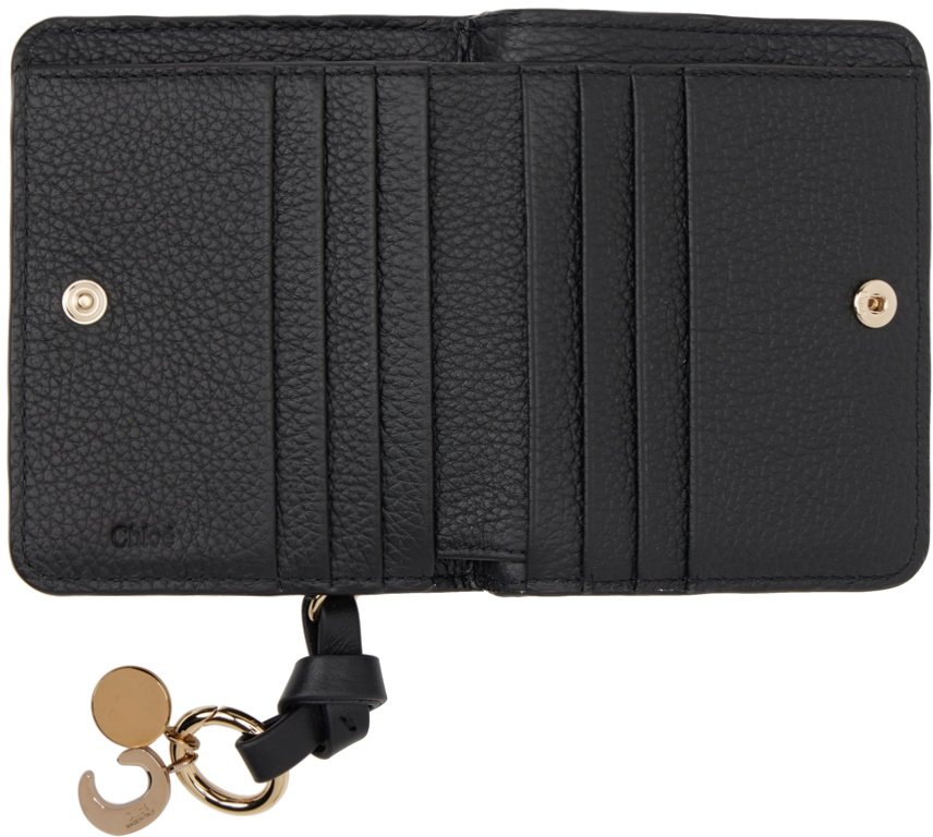 【Chloe】Alphabet black zipped wallet Chloé Alphabet black zipped wallet | TheDoubleF