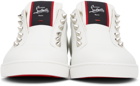 Christian Louboutin White F.A.V. Fique A Vontade Sneakers