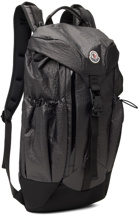 Moncler Black Ripstop Jet Backpack