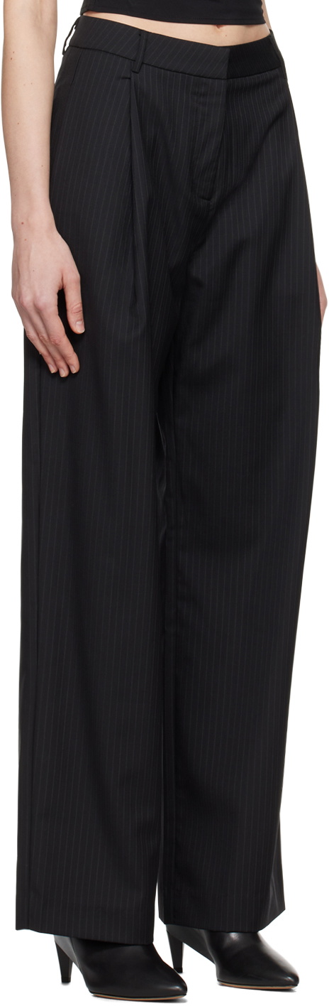 WYNN HAMLYN Black Lana Trousers