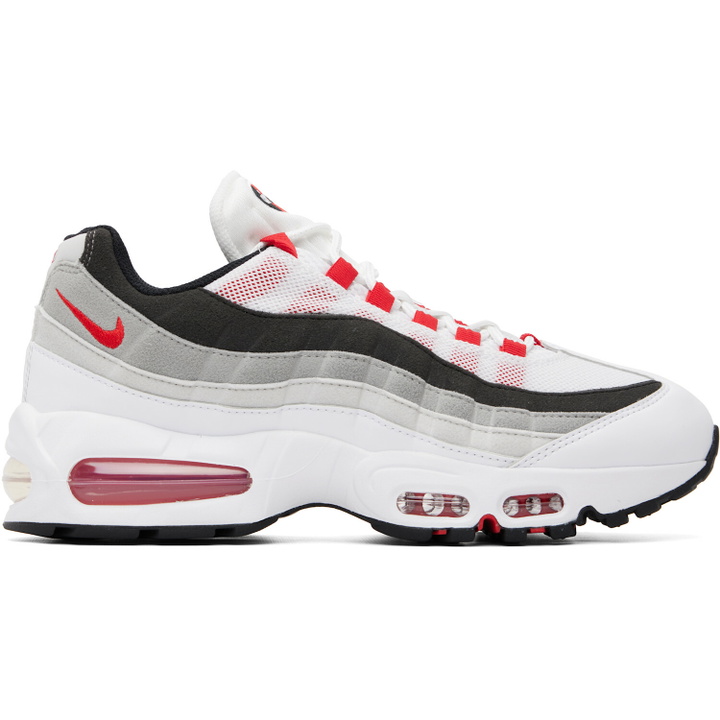 Photo: Nike White Air Max 95 Sneakers