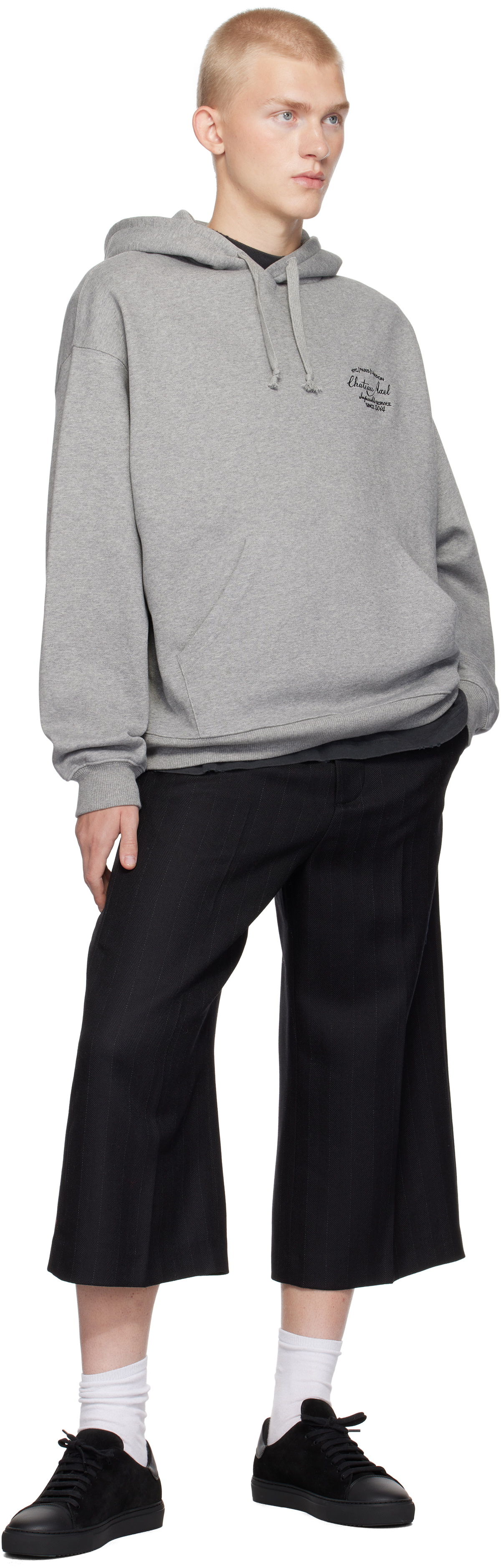 Axel Arigato Gray 'Château Axel' Hoodie