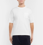 Camoshita - Brushed Cotton-Jersey T-Shirt - Men - White