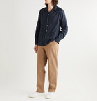 De Bonne Facture - Cotton-Twill Pyjama Shirt - Blue