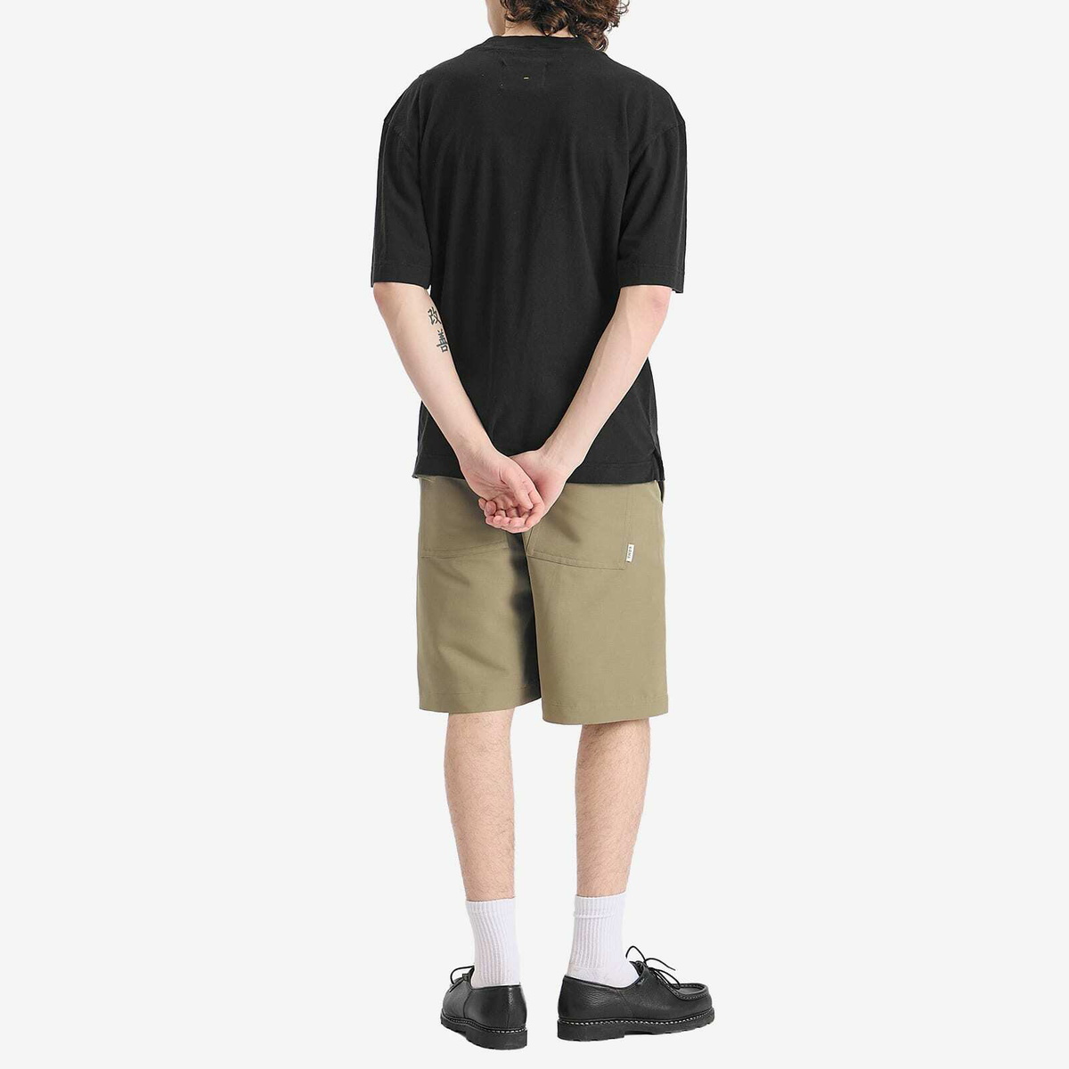 MHL by Margaret Howell Men's Simple T-Shirt in Black