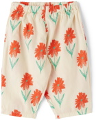 Bobo Choses Baby Off-White Petunia Trousers