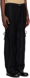 Song for the Mute Black Chain Dress Trousers