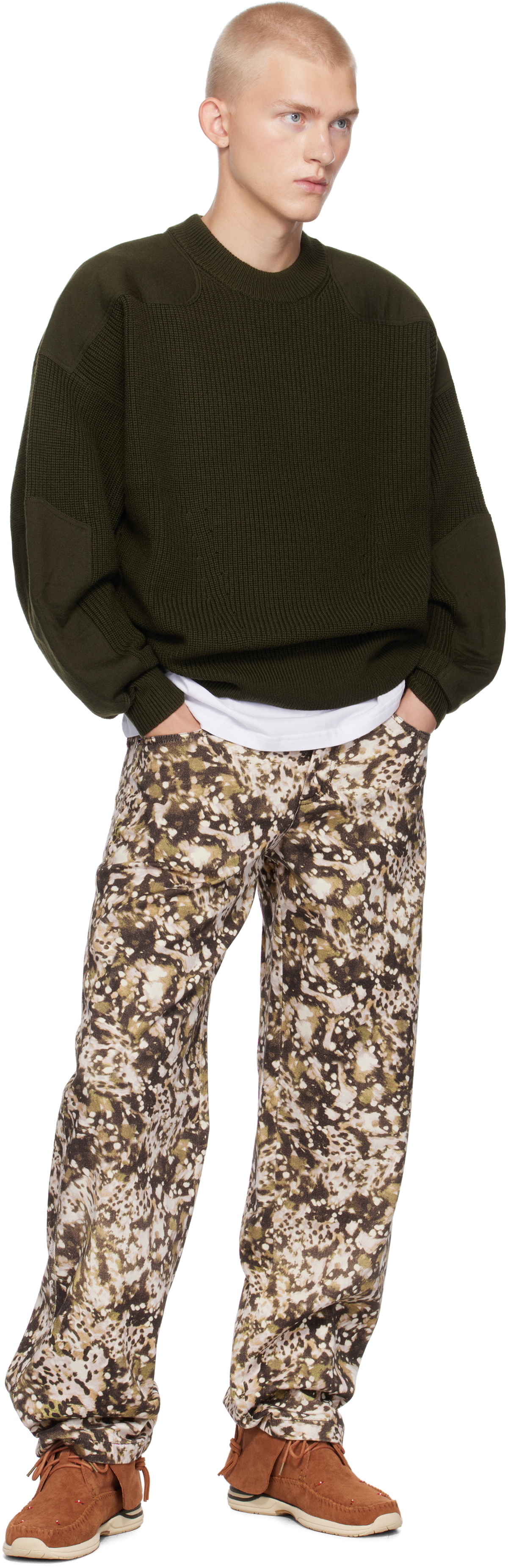 Isabel Marant Khaki Bartolo Sweater
