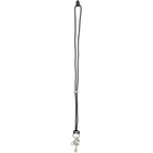 Vivienne Westwood Silver Diamante Key Orb Keychain