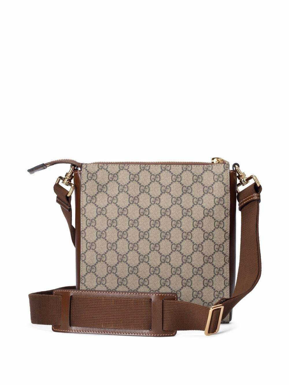 Gucci - Brown Ophidia GG Cross Body Bag - Men'S -  Leather/Linen/Flax/Cotton/Canvas for Men