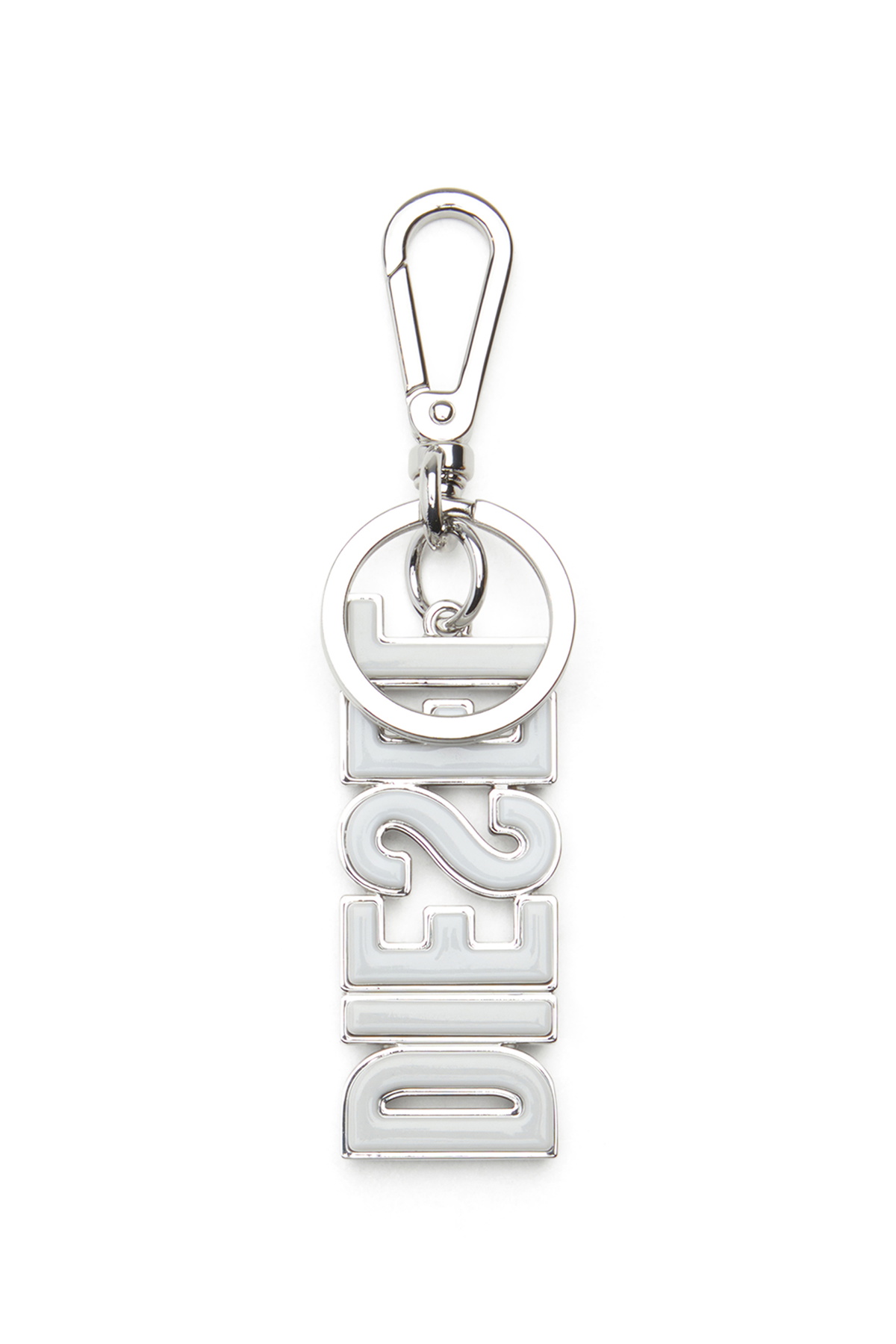 Diesel Metal and resin DIESEL keyring - Bijoux and Gadgets Mens in Black