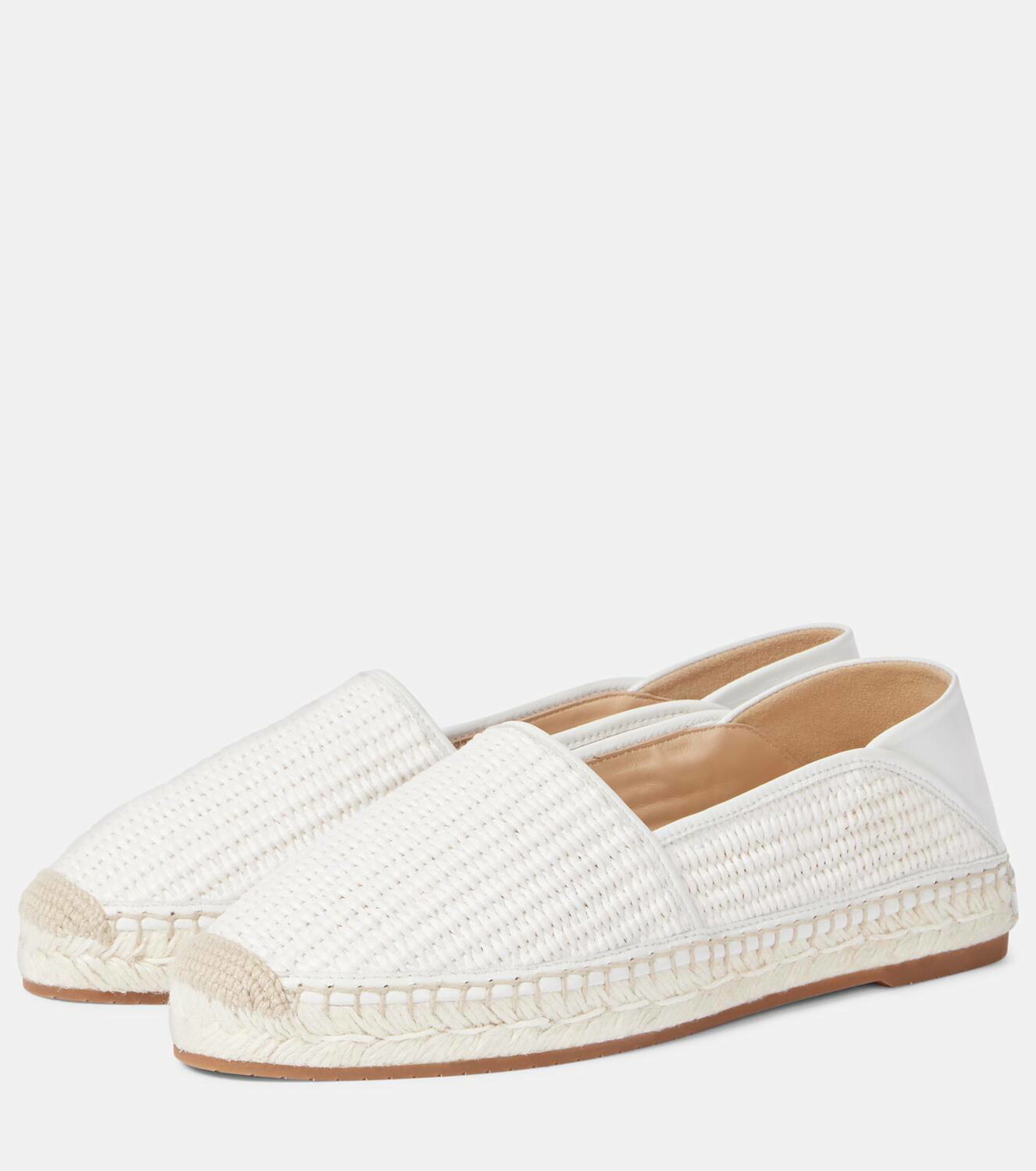 Manolo Blahnik Espadra raffia espadrilles