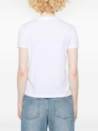ERMANNO - Embroidered Cotton T-shirt