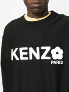 KENZO - Logo Cotton Crewneck Sweatshirt