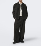 Studio Nicholson Kelver striped cotton and wool-blend jacket