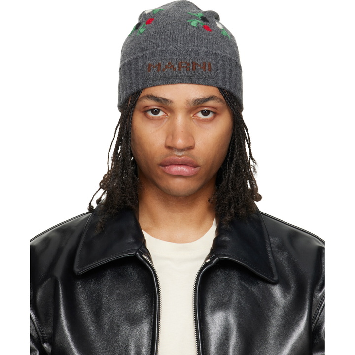 Photo: Marni Gray Wool & Cashmere Flower Beanie