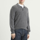Corridor Men's Mohair Polo in Charcoal