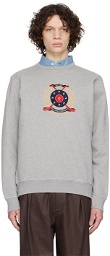 Pop Trading Company Gray Royal Sweatshirt