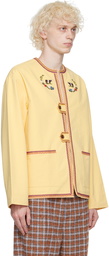 Bode Yellow Cow Jacket