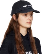 Burberry Navy Embroidered Cap