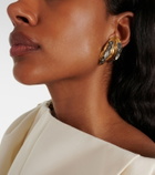 Balenciaga Bloom crystal-embellished earrings